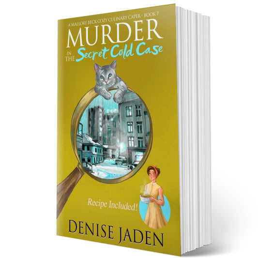 Book 7 - Murder in the Secret Cold Case - A Mallory Beck Cozy Culinary Caper (Original Cover Paperback) 4.7 Stars (135 ratings)