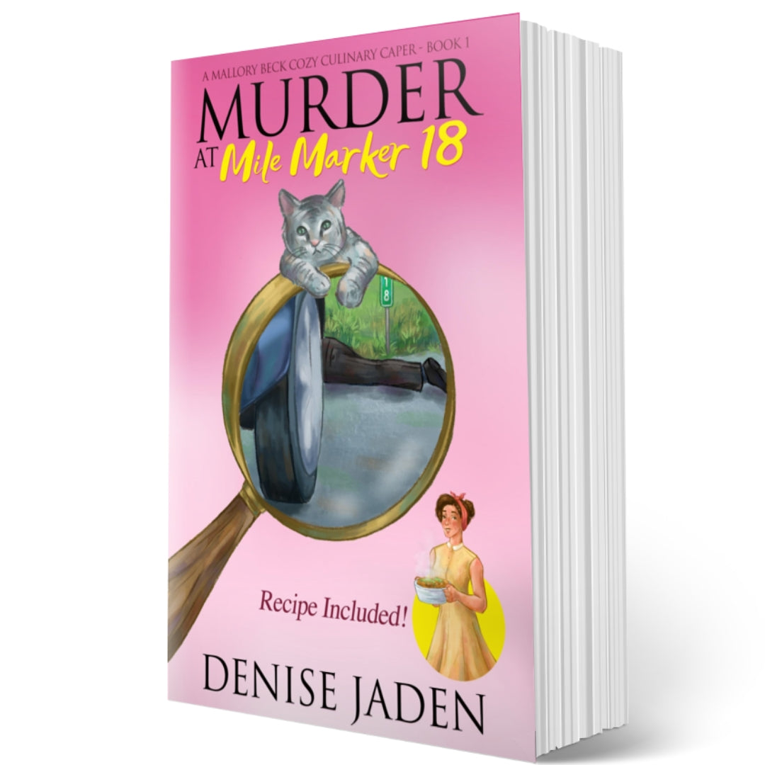 Book 1 - Murder at Mile Marker 18 - A Mallory Beck Cozy Culinary Caper (Original Cover Large Print Paperback) ⭐⭐⭐⭐⭐ 4.5 (1012 ratings)