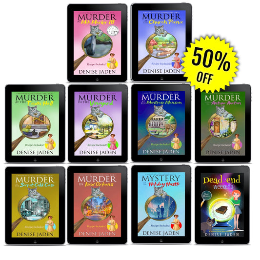 The Ultimate Cozy Mystery E-book Bundle  ⭐⭐⭐⭐⭐ 4.5 (1689 ratings)