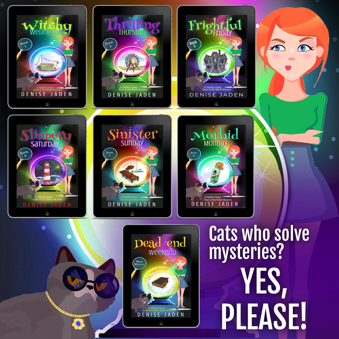 Book 1 - Witchy Wednesday (A Tabitha Chase Days of the Week Mystery E-book) ⭐⭐⭐⭐⭐ 4.7 (788 ratings)