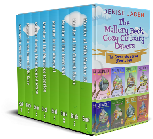 Large Print! Mallory Beck Cozy Culinary Capers Paperback Book Bundle  ⭐⭐⭐⭐⭐ 4.5 (1689ratings)