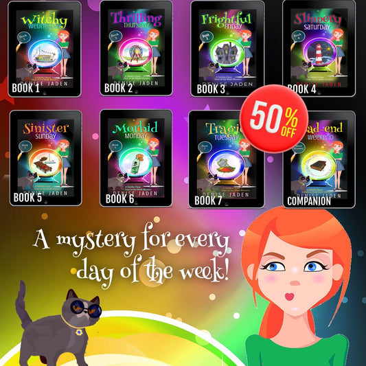 The Ultimate Paranormal Cozy Mystery E-book Bundle ⭐⭐⭐⭐⭐ 4.6 (1450 ratings)