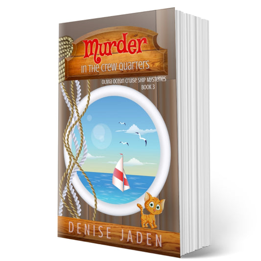 Book 3 - Murder in the Crew Quarters - Olivia Ocean Cruise Ship Mysteries (Paperback) ⭐⭐⭐⭐⭐