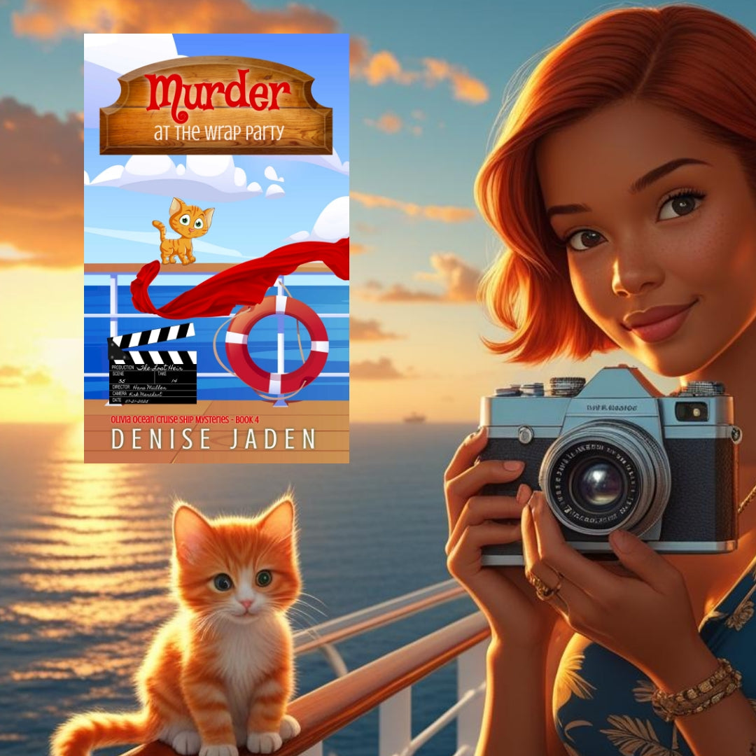 Book 4 - Murder at the Wrap Party - Olivia Ocean Cruise Ship Mysteries (E-Book) ⭐⭐⭐⭐⭐
