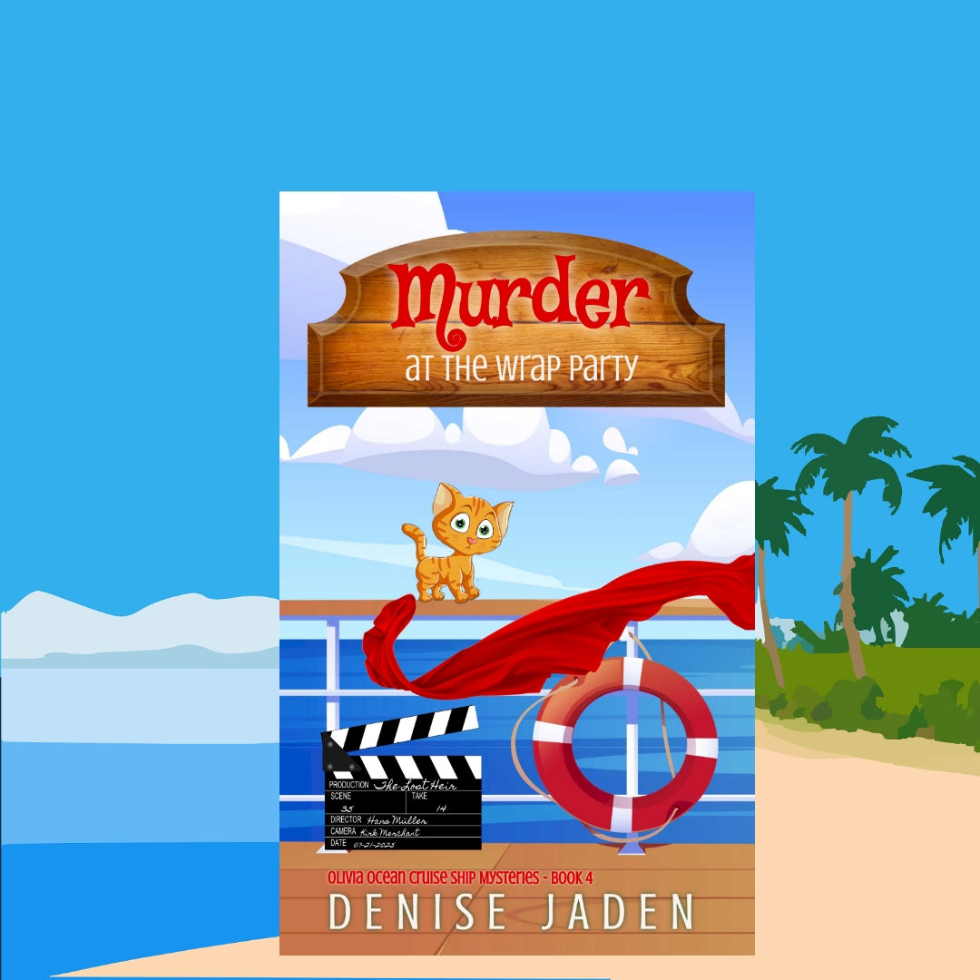 Book 4 - Murder at the Wrap Party - Olivia Ocean Cruise Ship Mysteries (Regular Paperback) ⭐⭐⭐⭐⭐