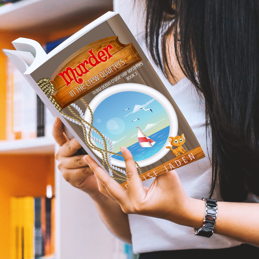 Book 3 - Murder in the Crew Quarters - Olivia Ocean Cruise Ship Mysteries (Large Print Paperback) ⭐⭐⭐⭐⭐