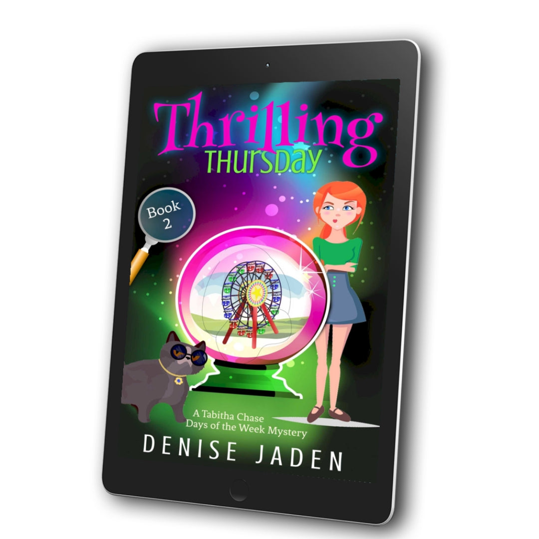 Book 2 - Thrilling Thursday (A Tabitha Chase Days of the Week Mystery E-Book) ⭐⭐⭐⭐⭐ 4.6 (385 ratings)