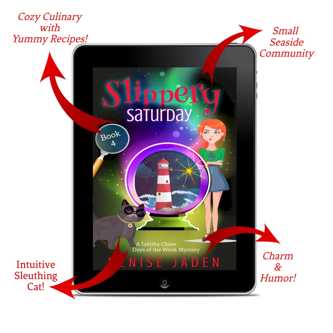 Book 4 - Slippery Saturday (A Tabitha Chase Days of the Week Mystery E-Book) ⭐⭐⭐⭐⭐ 4.6 (245 ratings)