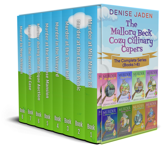 Mallory Beck Cozy Culinary Capers Paperback Book Bundle  ⭐⭐⭐⭐⭐ 4.5 (1689ratings)