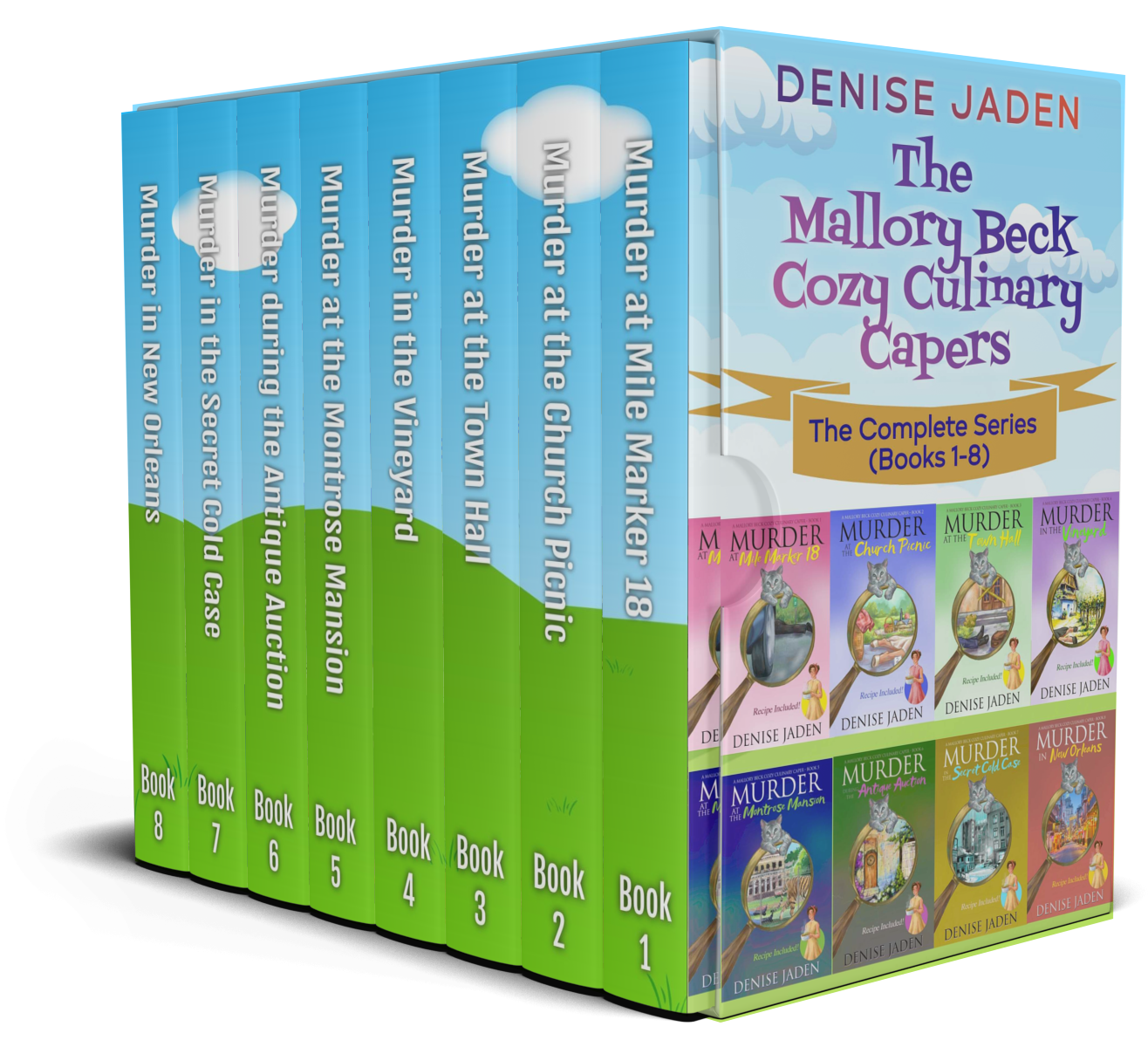 Large Print! Mallory Beck Cozy Culinary Capers Paperback Book Bundle  ⭐⭐⭐⭐⭐ 4.5 (1689ratings)