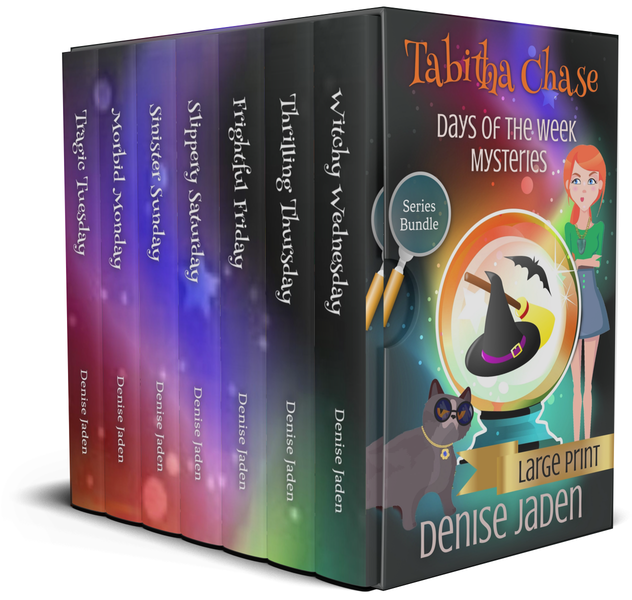 The Ultimate Paranormal Cozy Mystery Series -  Large Print Paperbacks - Books 1-7 ⭐⭐⭐⭐⭐ 4.6 (1450 ratings)