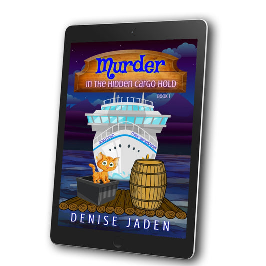 Photo of Murder in the Hidden Cargo Hold ebook on e-reader